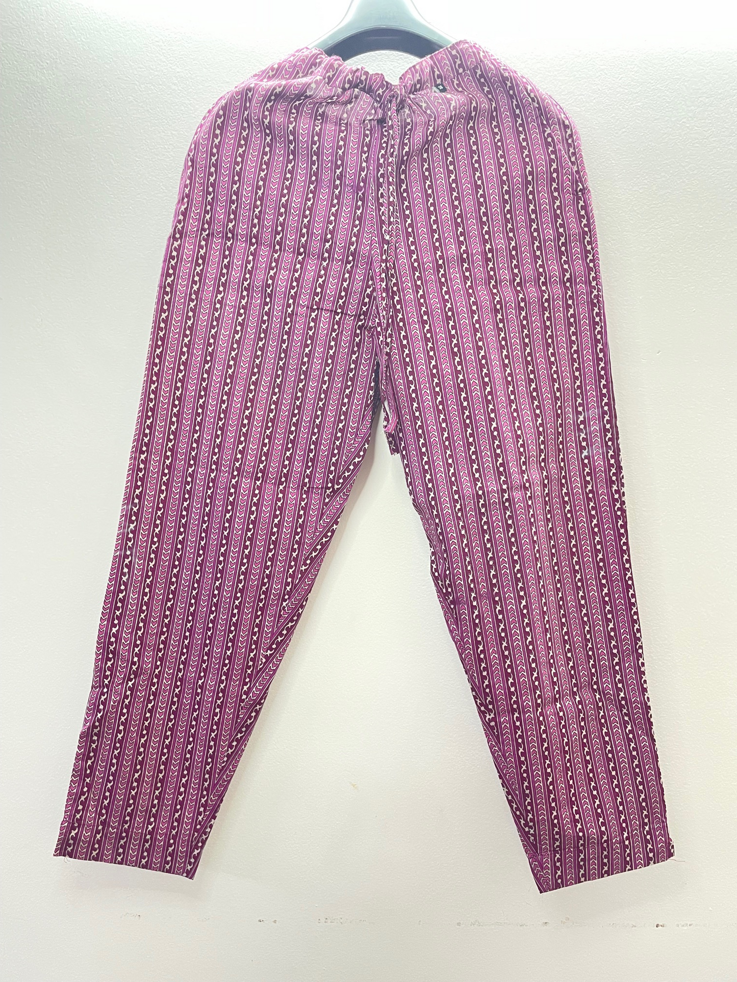 Cotton Straight Fit Suit Set - Magenta